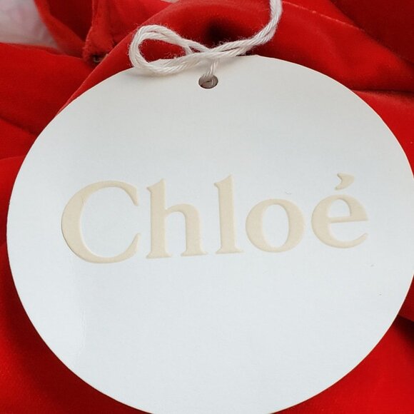 Chloe' Red Night Out Dress Size: 4 (S) - Picture 4 of 7